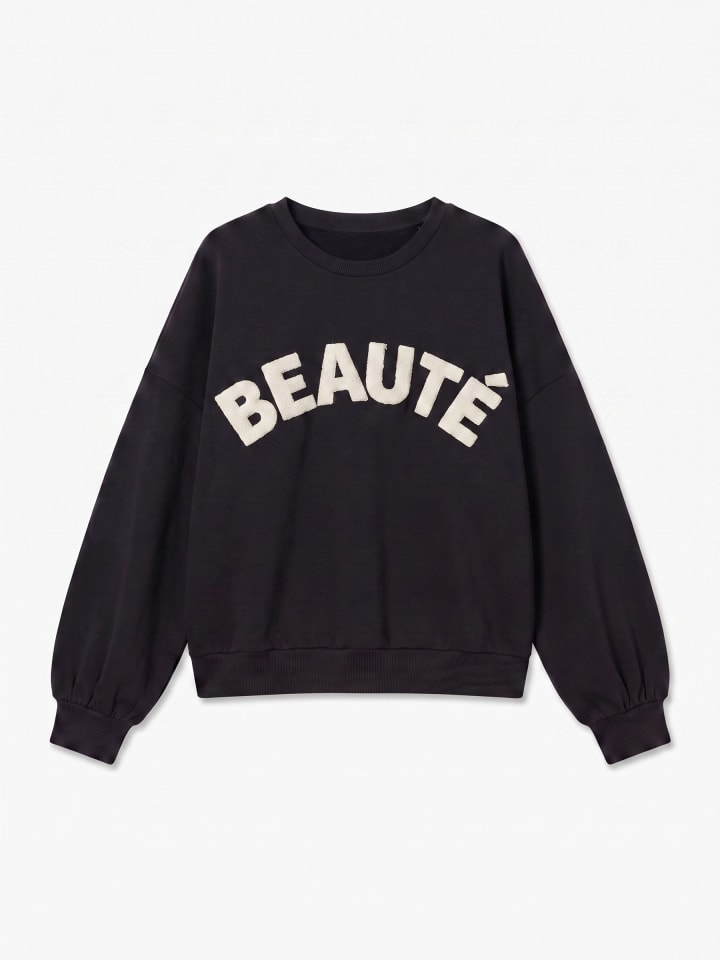 Sweatshirt in Black