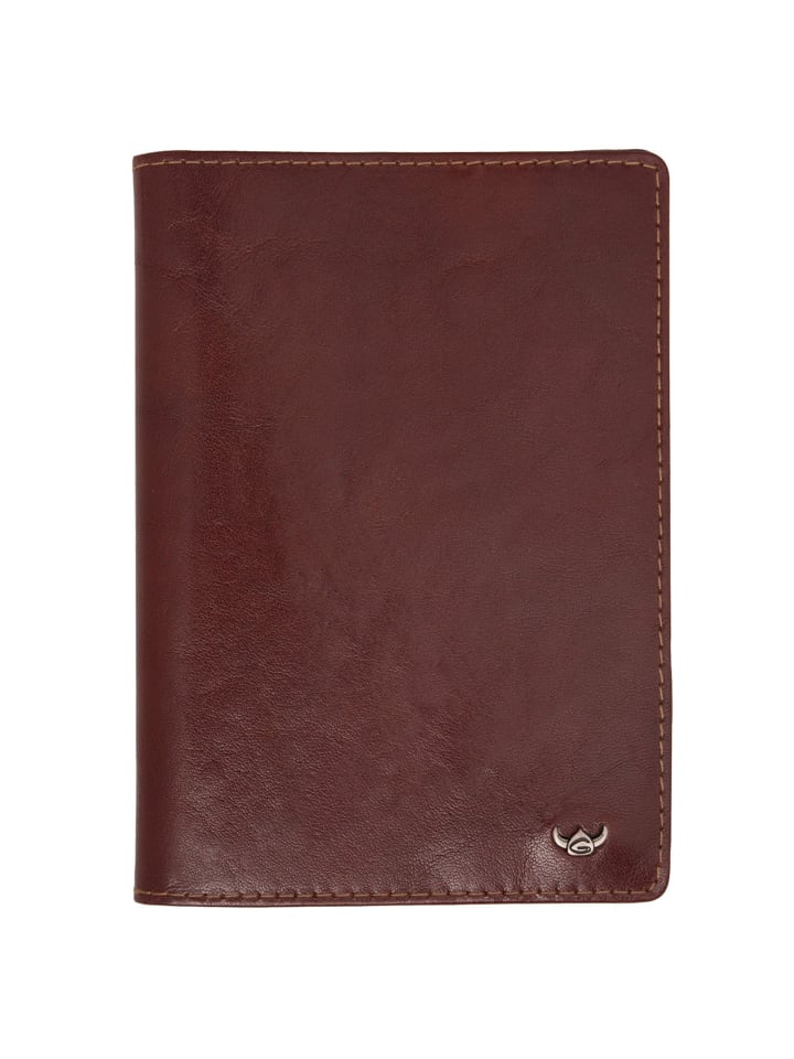 Colorado Reisepassetui RFID Leder 10 cm tabacco