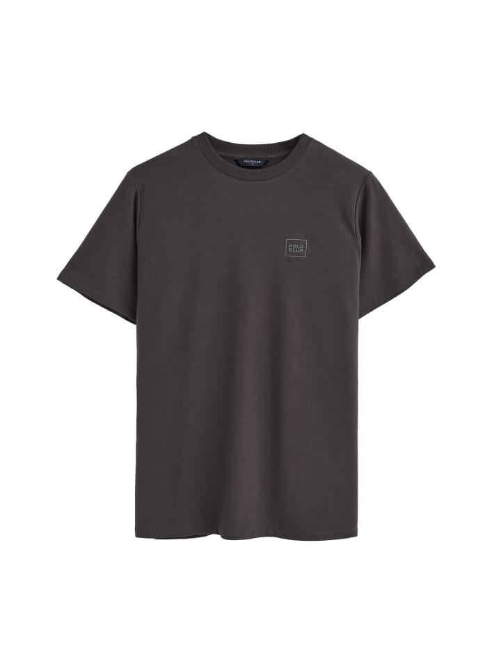 T-Shirt MAN AMARI BLOCK SHORT SLEEVE REGULAR FIT in Anthrazitgrau
