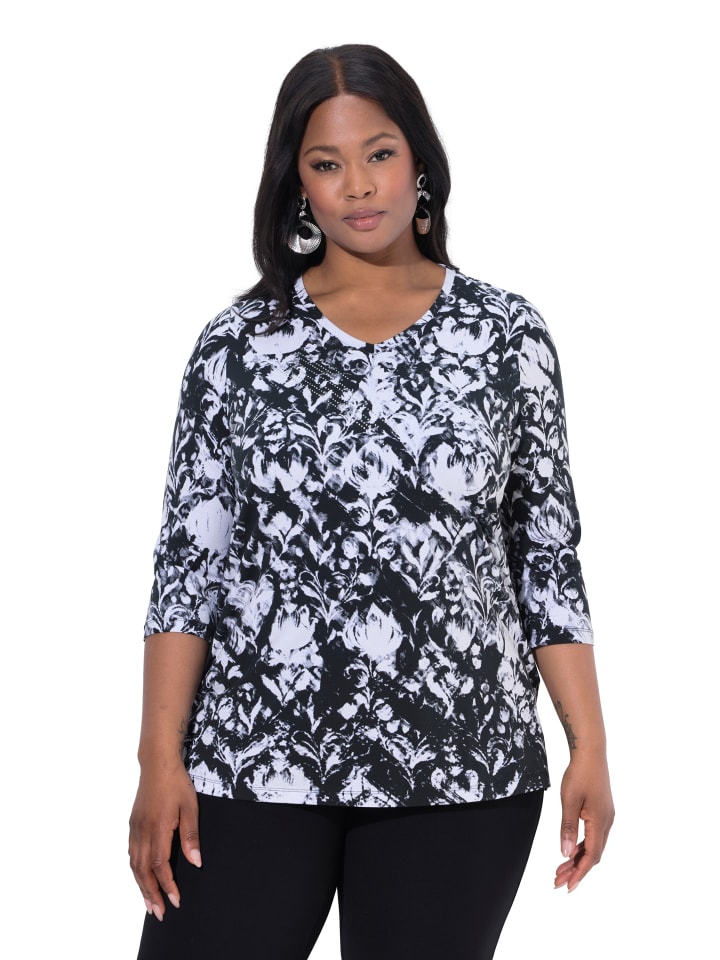 Shirt in schwarz