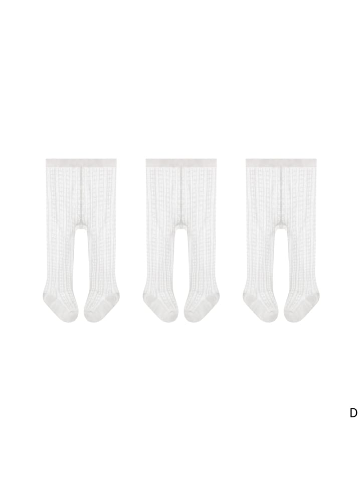 Baby Sommer Netzstrumpfhose in Weiß D