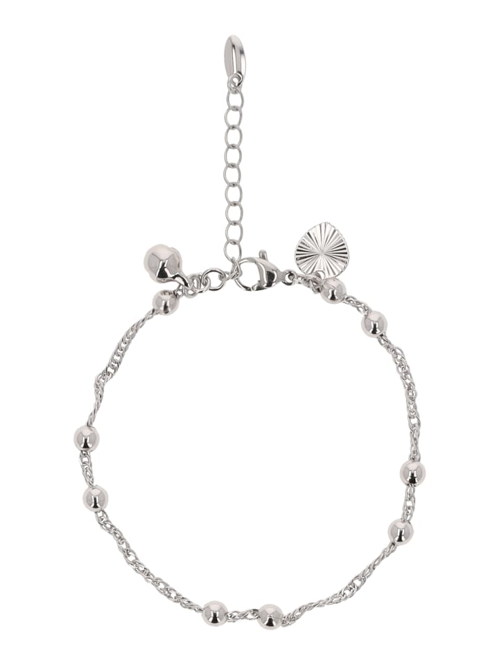 Women Chain Link Bracelet in Silver