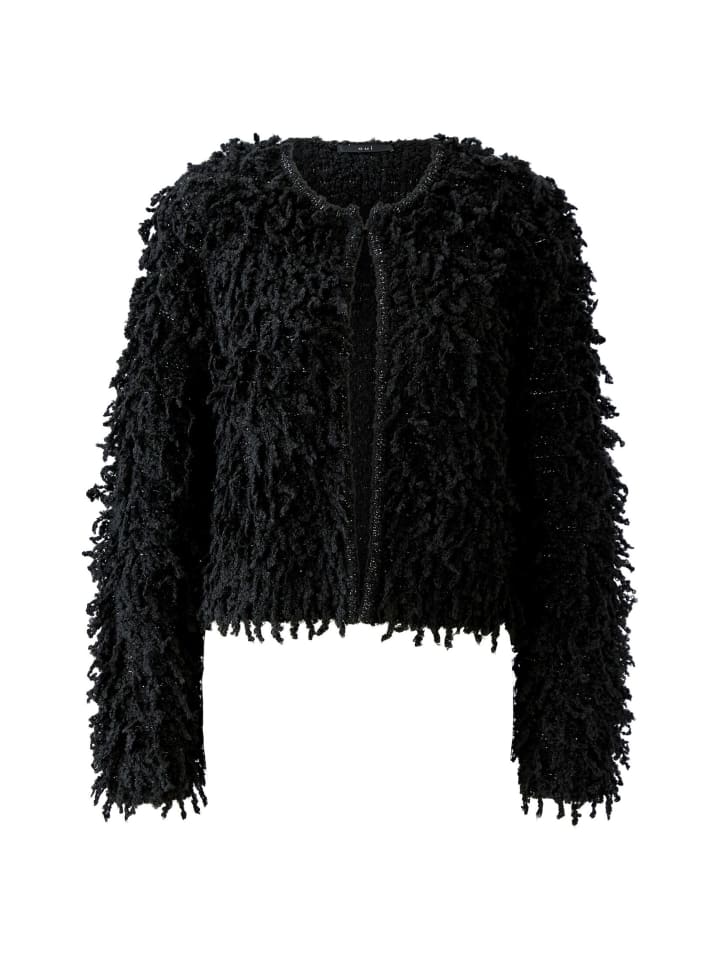 Strickjacke in black