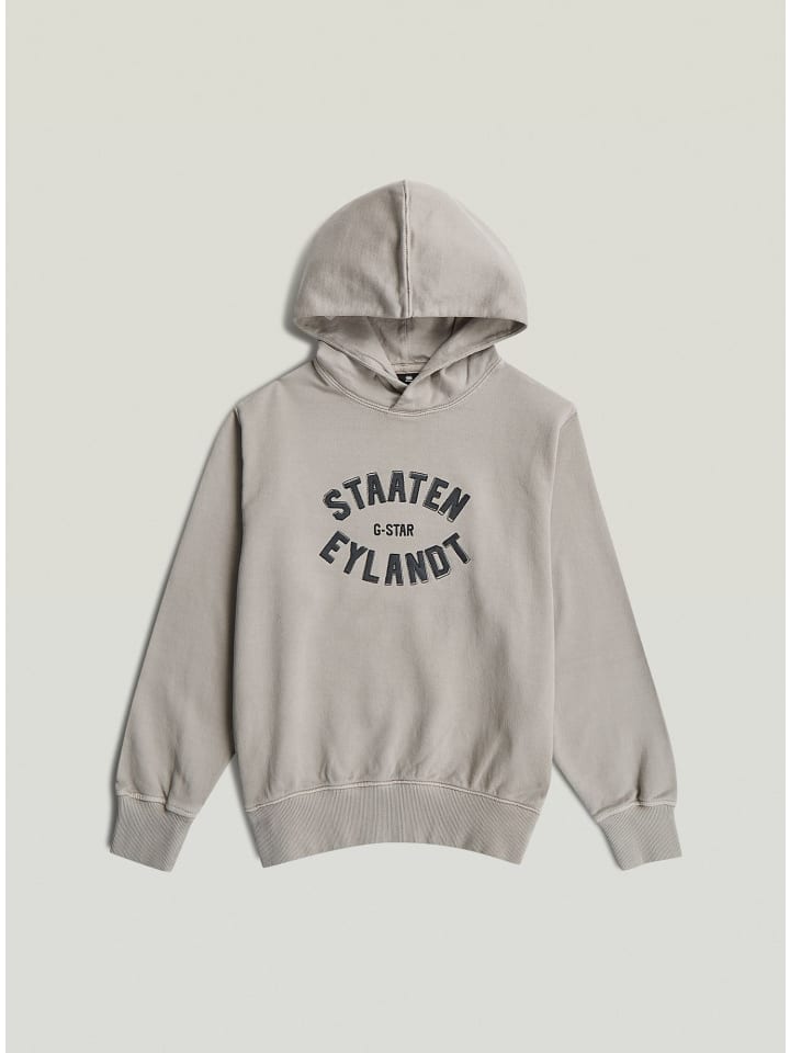 Boys Rand Hoodie Sweatshirt grey alloy