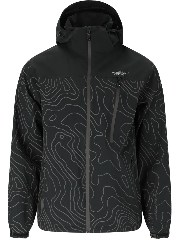 Regenjacke Delton in 1001B Black