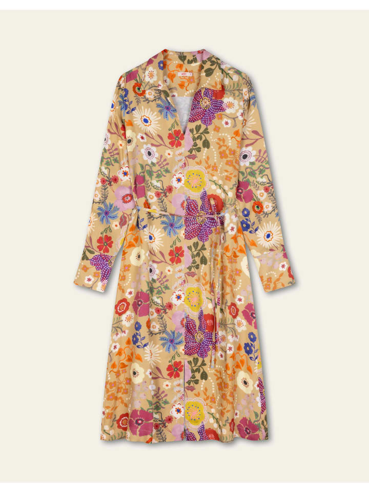 Diewertje Kleid in Beige