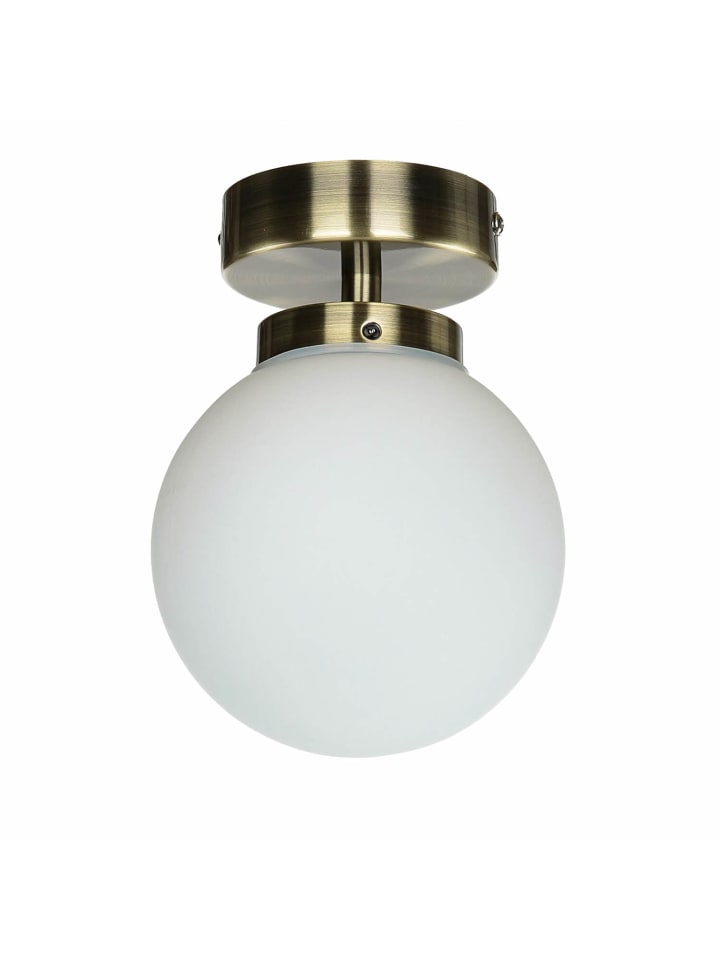 Deckenlampe Ø 15 x (H)20 cm in Messing