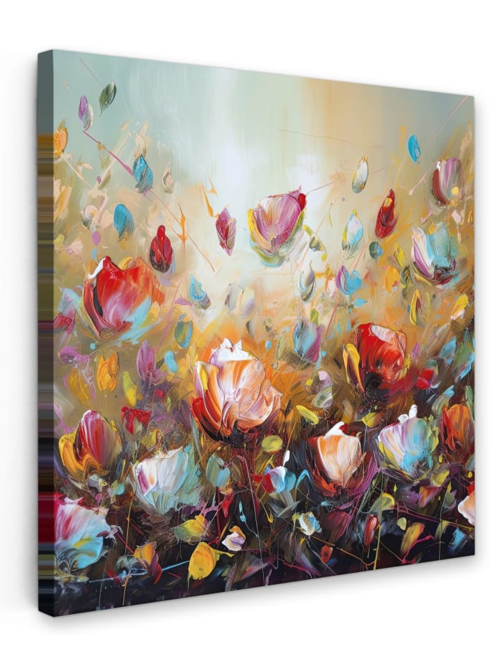 Leinwand Bilder Blumenmeer