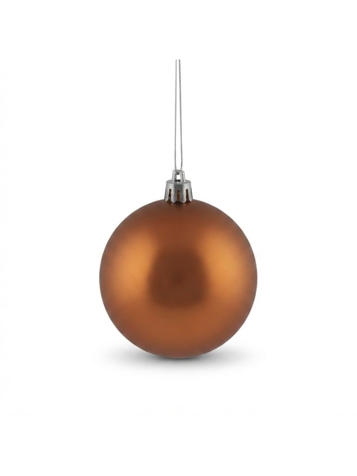 100 x Weihnachtskugeln Set in Orange