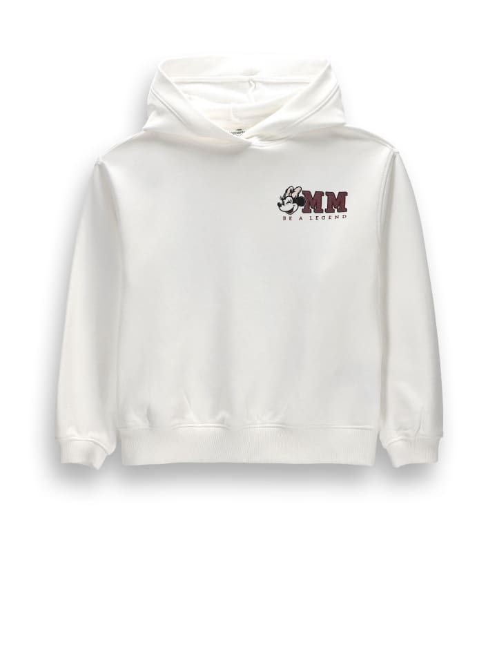 Kapuzen-Sweatshirt in ecru