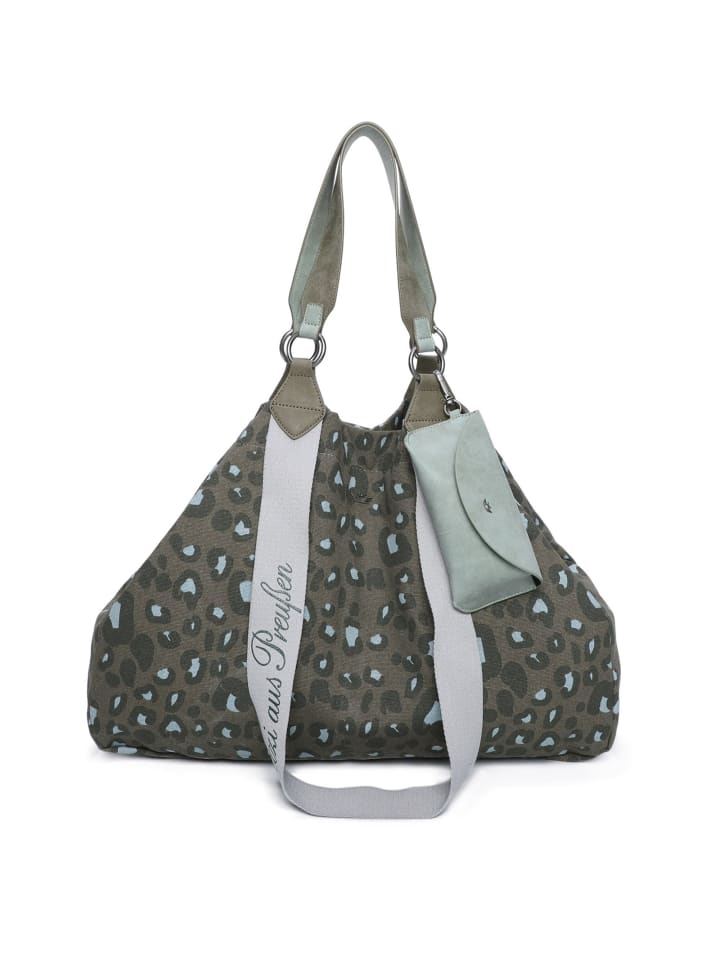 Izzy Canvas Shopper Tasche 45 cm leo jungle