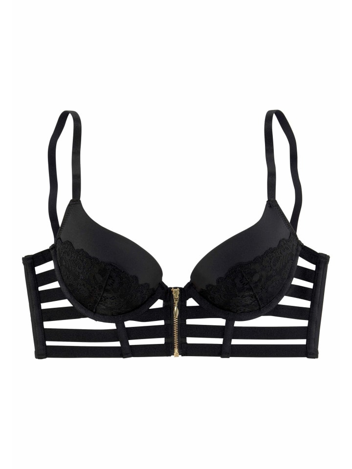 Push-up-BH in schwarz