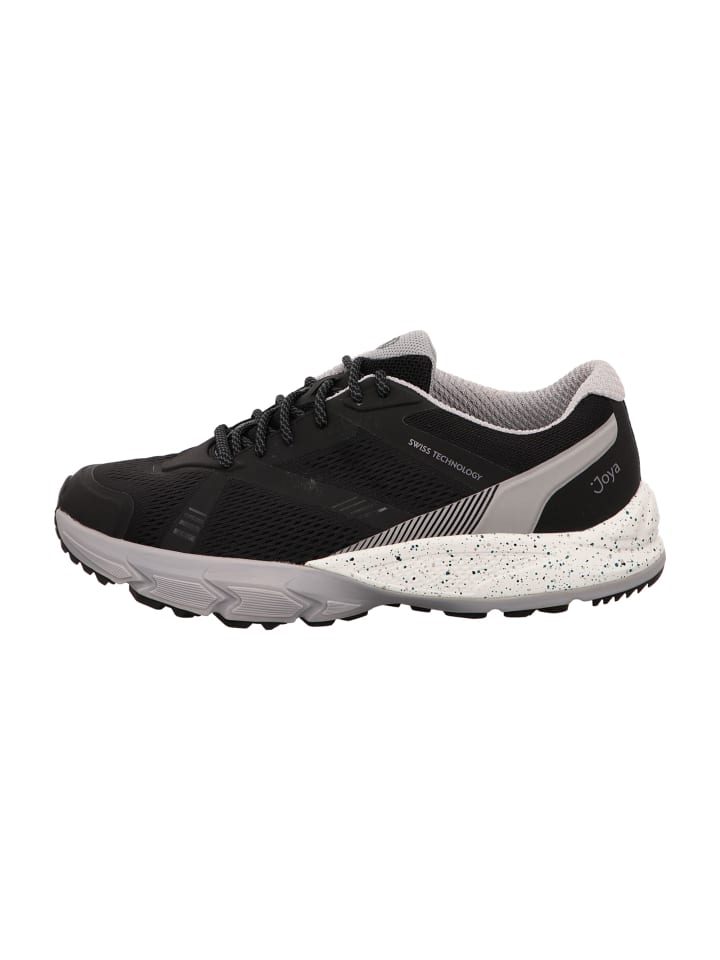 Sportliche Schnürschuhe in Schwarz