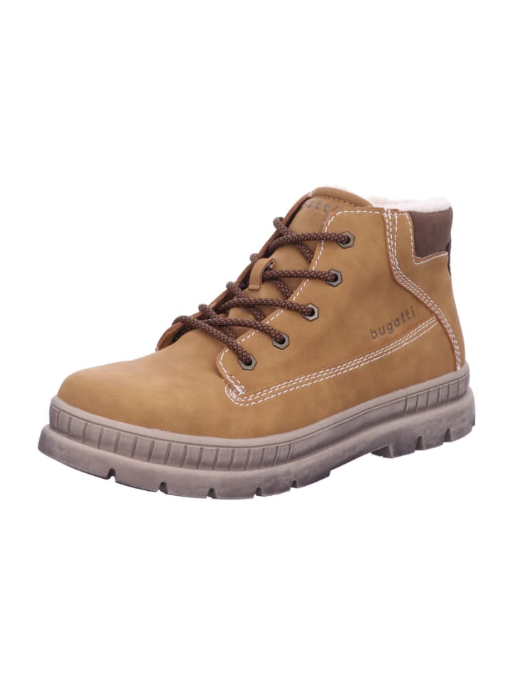 Schnürstiefel in braun