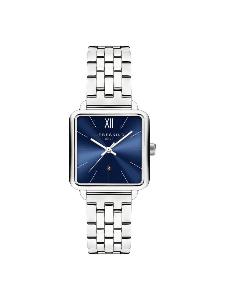 Armbanduhr The Classic Square in silber