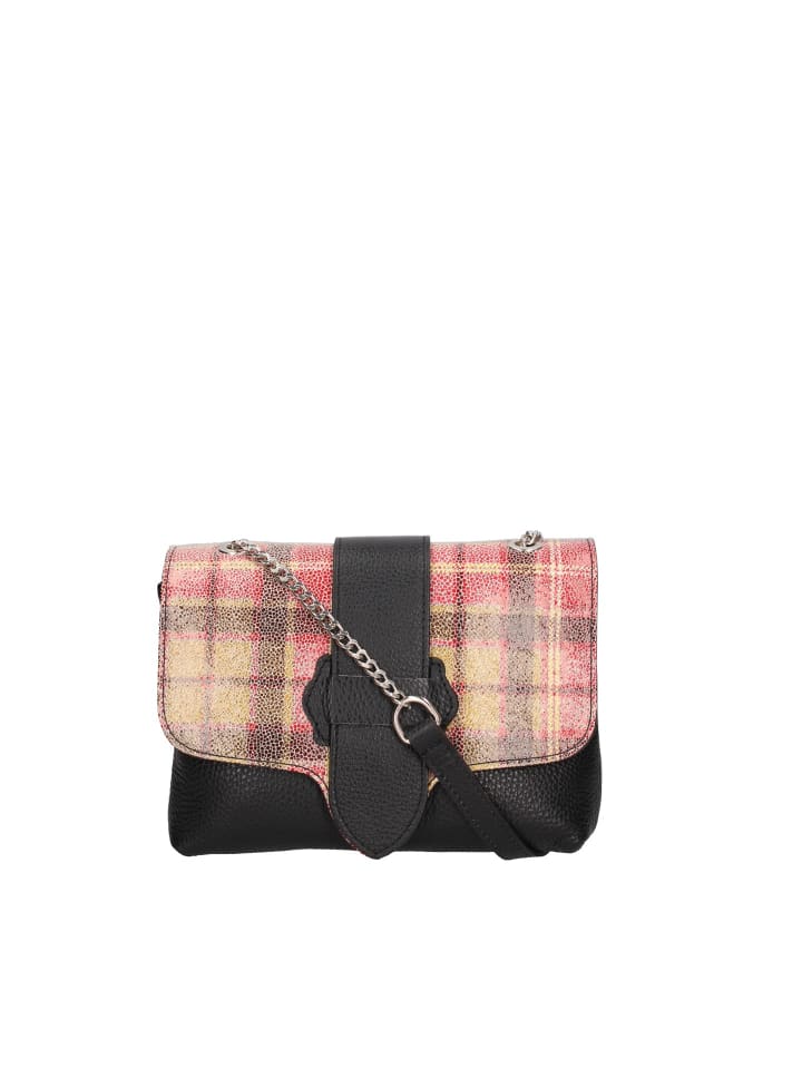 Umhängetasche in BLACK+RED