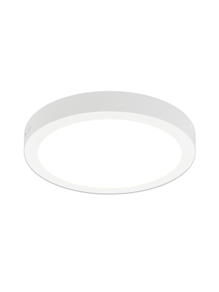 LED Aufbauleuchte "DIMPLEX" in weiß - (L)30 cm x (B)30 cm x (H)3.5 cm - EEK F