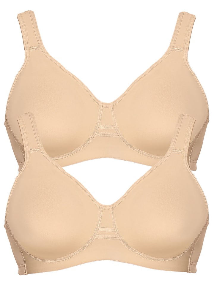 2er Pack Sport BH Workout in haut haut