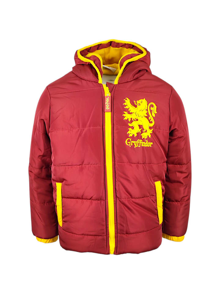 Kinderjacke Harry Potter mit Fleece Futter in Bordeaux
