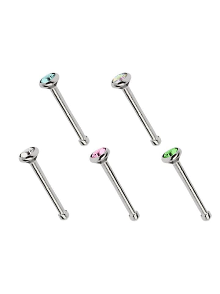 Adeliás Piercing Piercing Nasenpiercing in bunt