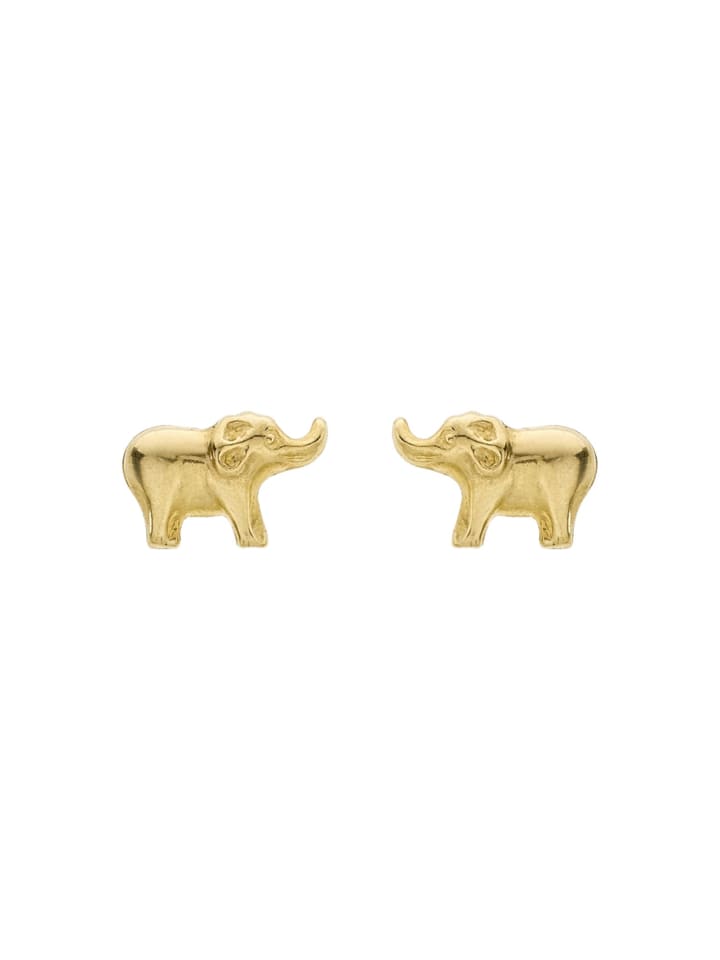 375 Gold Ohrringe Tier