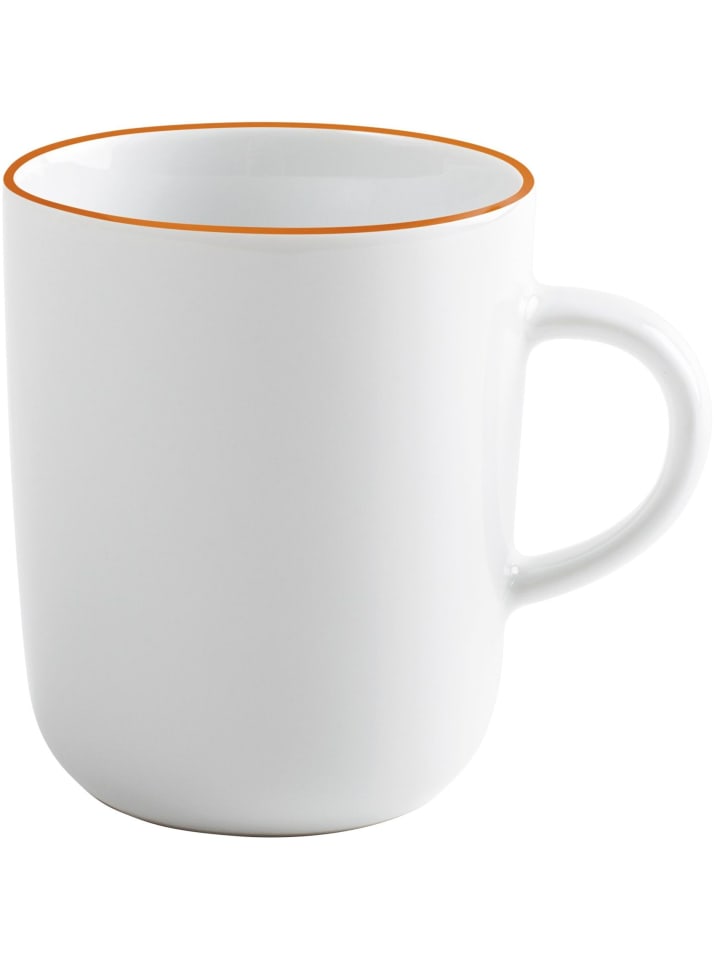 Becher 0,35 l Line sunset orange