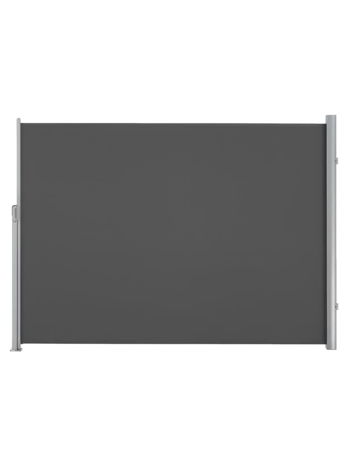 Seitenmarkise Sheld in Anthrazit - (B)300 x (H)160 cm