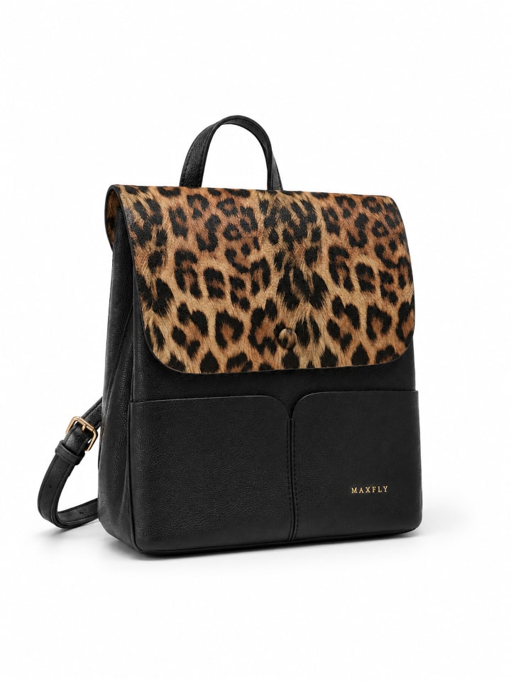 Rucksack " Leo " in schwarz