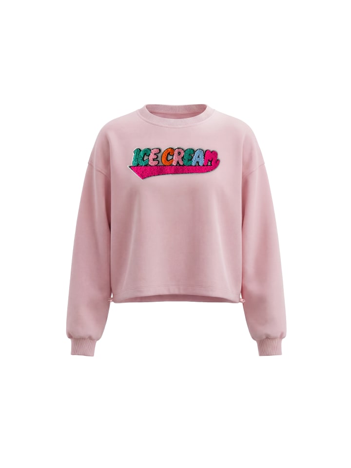Women Sweatshirt in Light Rose
