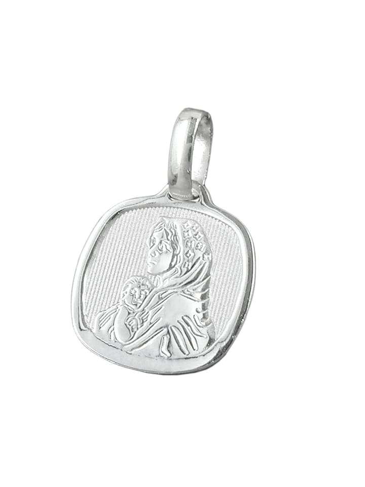 Anhänger 16x15mm Silber 925 in silber
