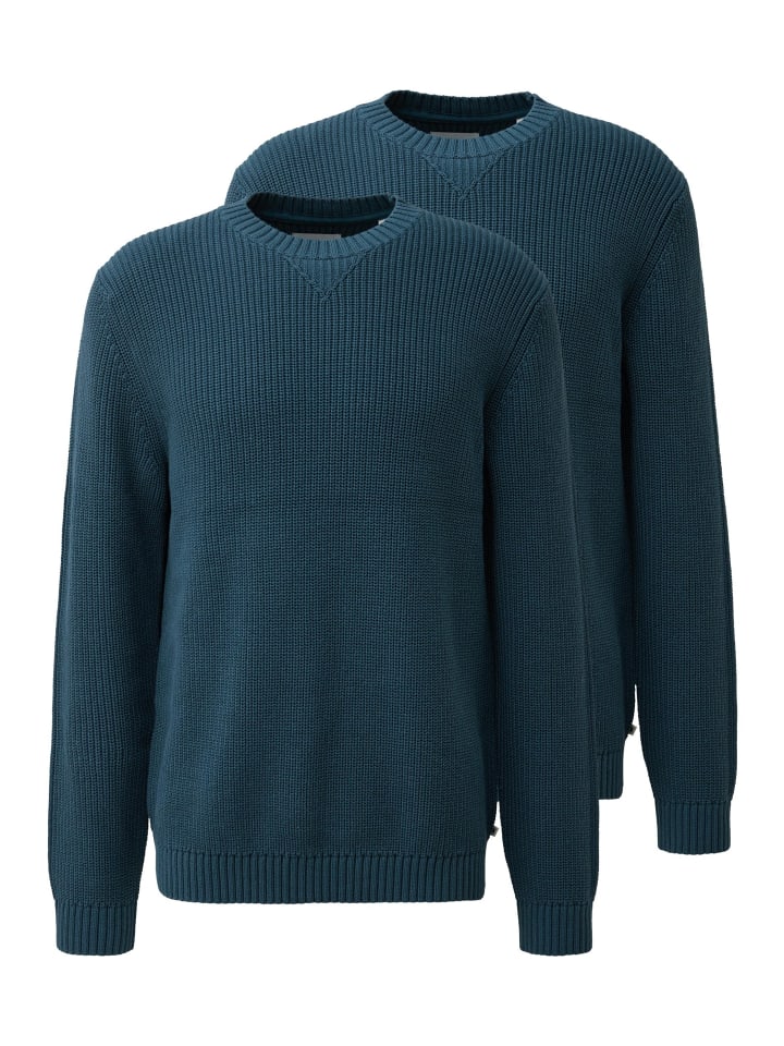Pullover Basic in Dunkelblau