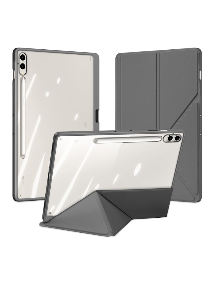 Magi Hülle für Samsung Galaxy Tab S9 Plus Grau in Grau