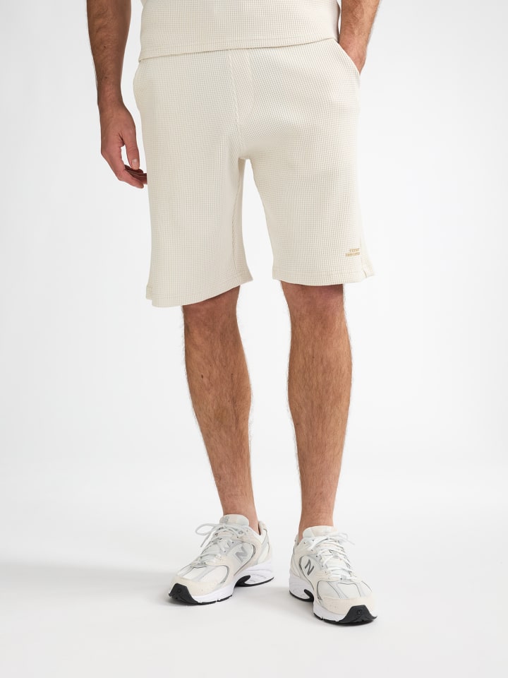 Jogging-Shorts Amanecer in Weiß