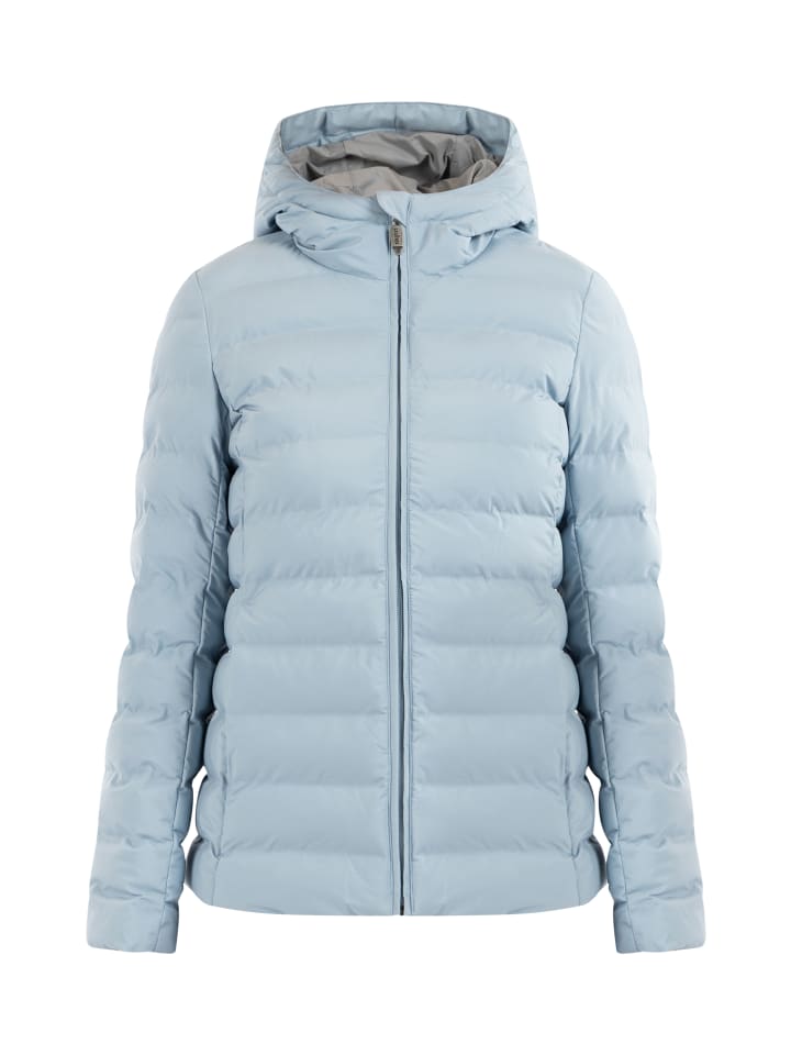 Damen Wattierte Steppjacke in Hellblau