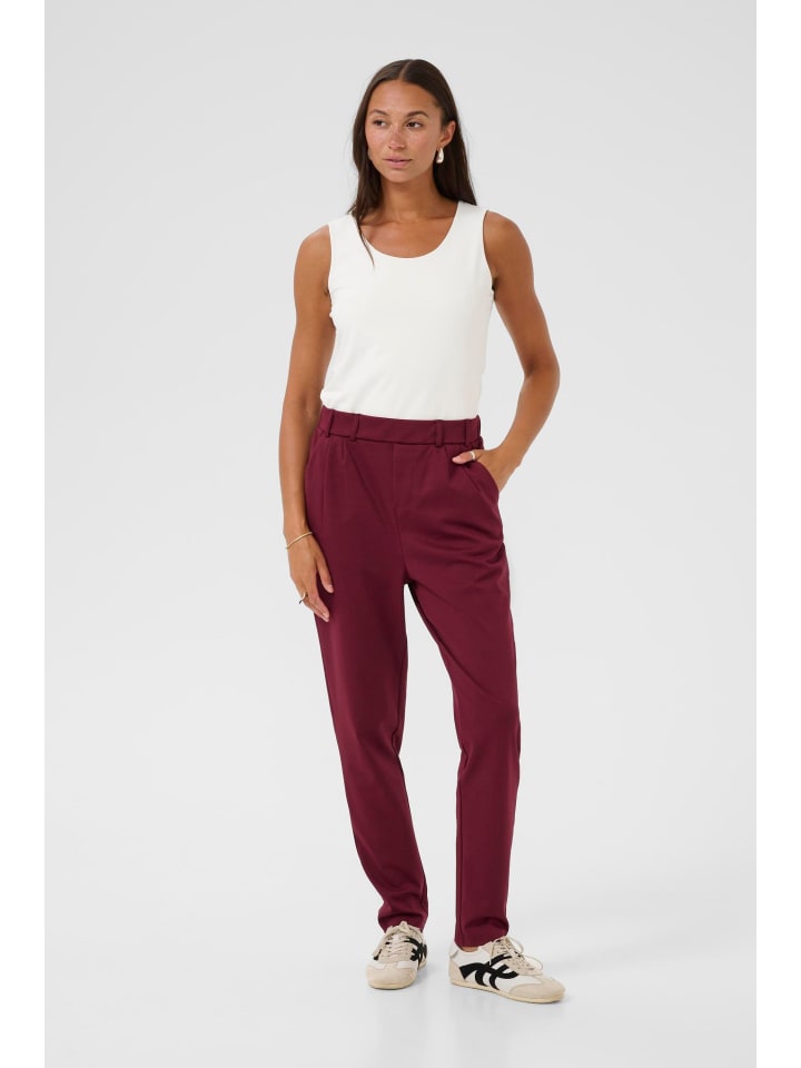 Strickhose KAjenny Regular fit in Windsor Wine