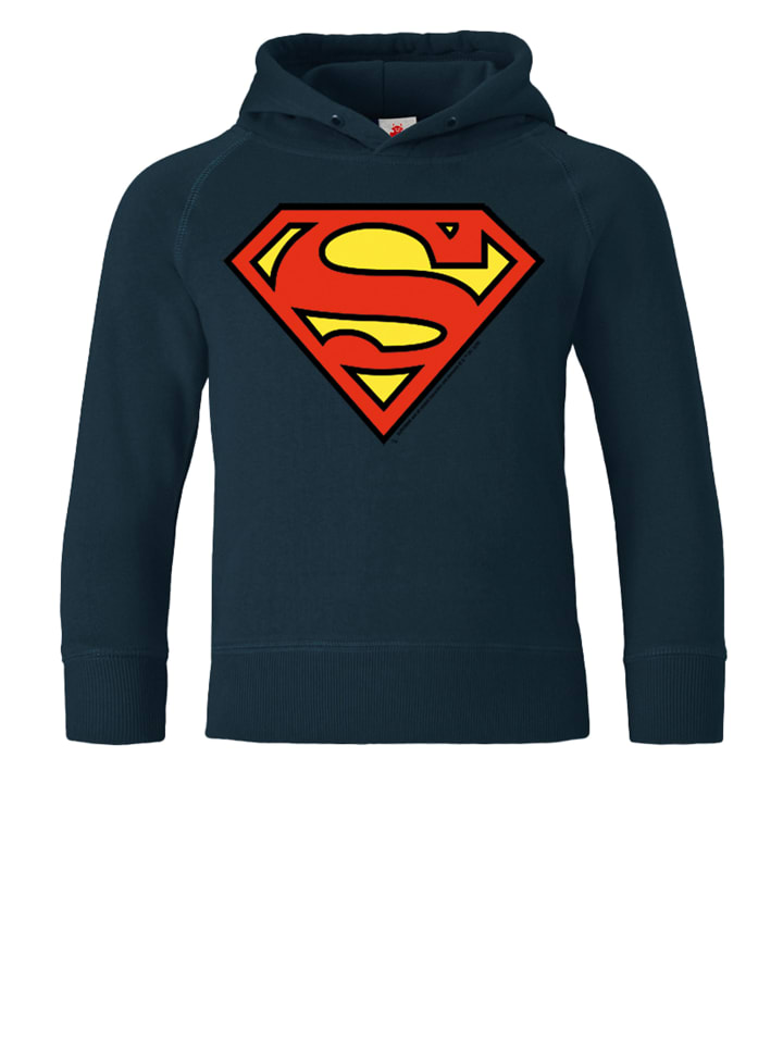 Kapuzensweatshirt DC - Superman Logo Clean in dunkelblau