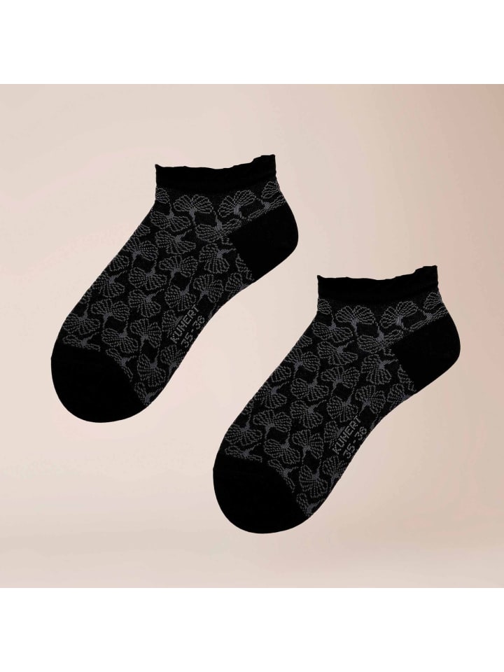 Sneakersocken Allover Essential Muster in Black