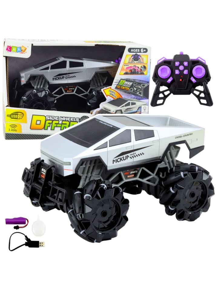 Geländewagen-Pick-up-Truck mit ferngesteuerter RC-Beleuchtung und Raucheffekt