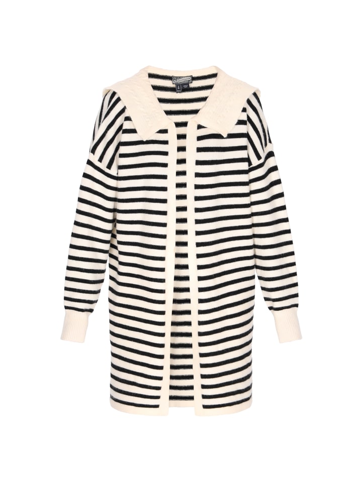 Women Cardigan in offwhite black