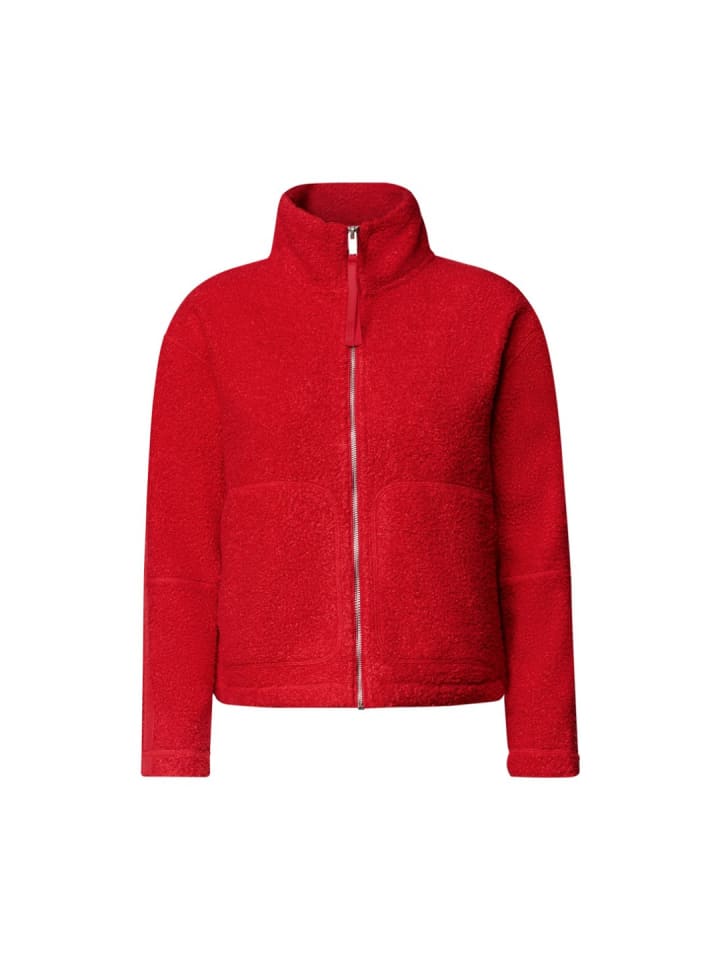 Sweatshirt in flame red