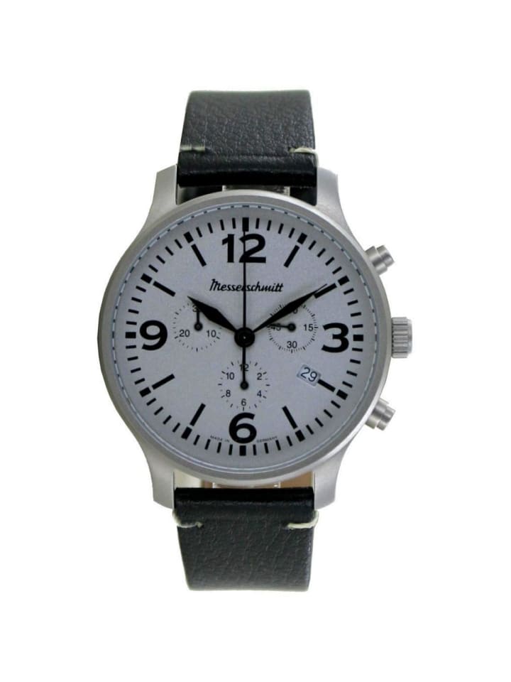 Quarzuhr ME-3H203L in Silber / Grau