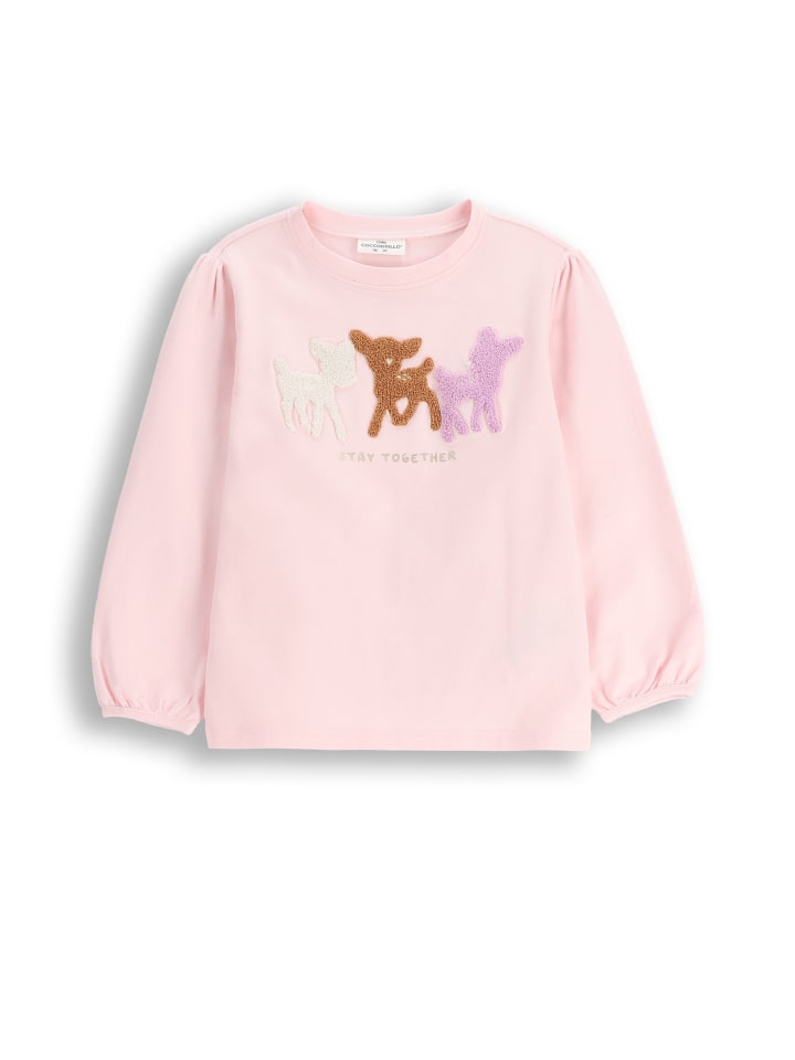 Langarmshirt in rosa