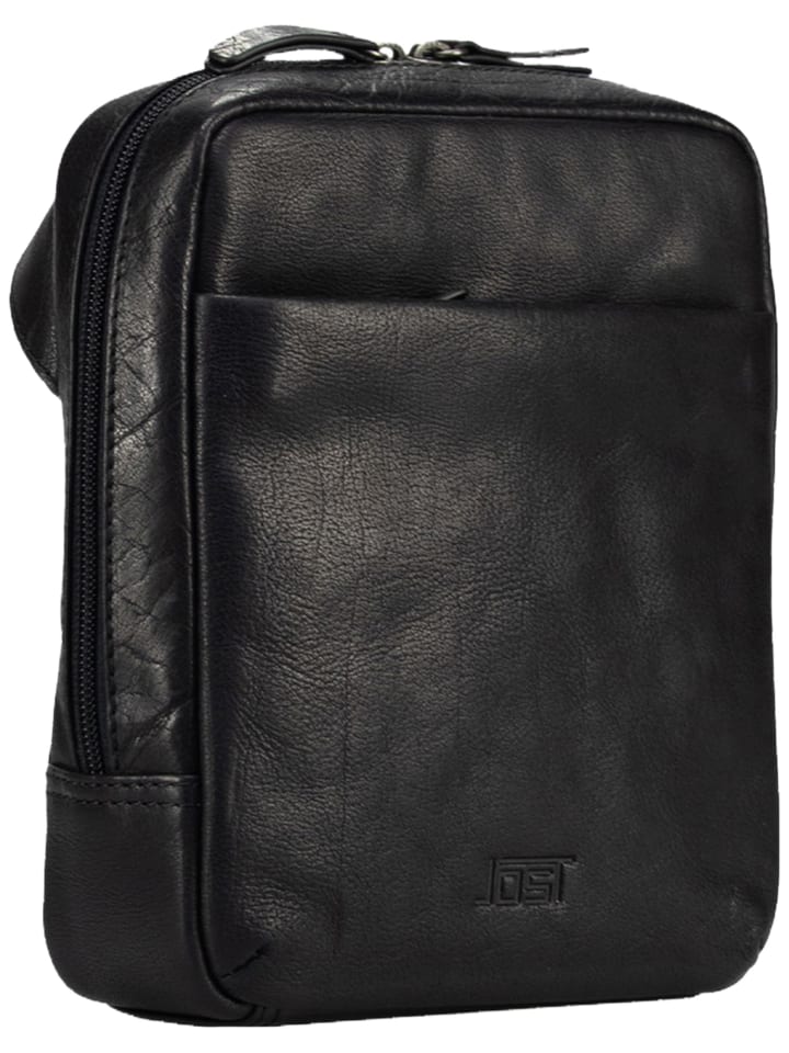 Schultertasche Glasgow in Black