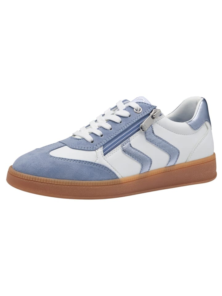 Sneaker in WHITE/LT.BLUE
