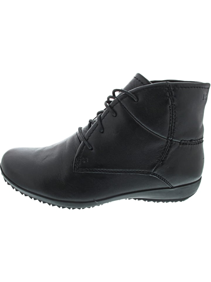 Naly 09 Schnürstiefel Schwarz