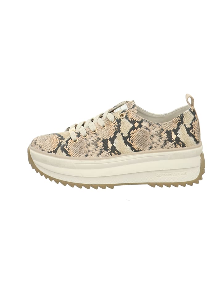 Plateau Sneaker in Beige