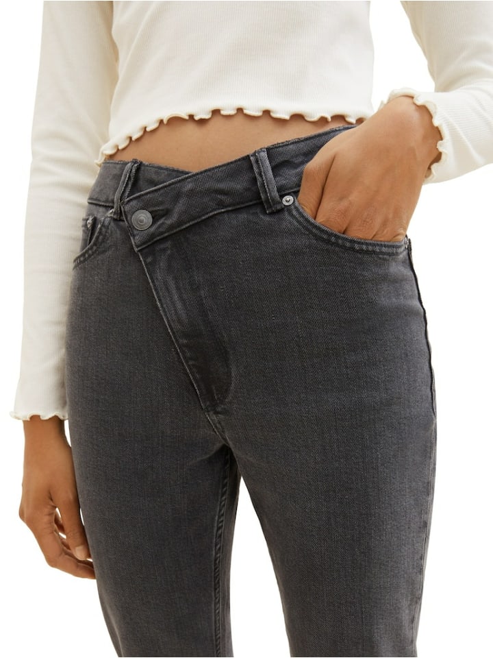 Stoffhose für Damen in schwarz