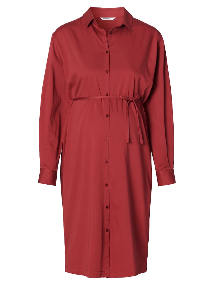 Still-Kleid Akaya in Tibetan Red