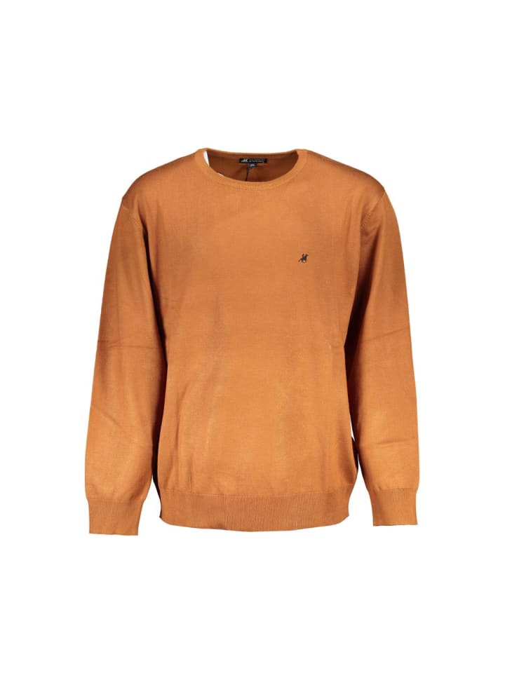 Braun Viskose Herren Pullover