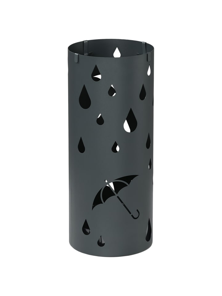 Schirmhalter in Dunkelgrau 17L x 17B x 41H cm